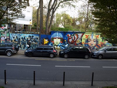 photo graffiti Paris 19eme arrondissement